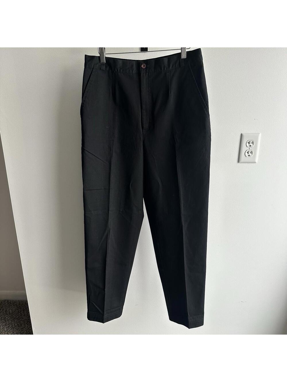 Columbia Women’s Black Chino Pants 14R Pre Owned